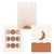 Abstract Beige Moon Sun Wall Art