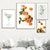 Green Leaf Fruit Poster Quotes Nordic Cocktail Wall Art
