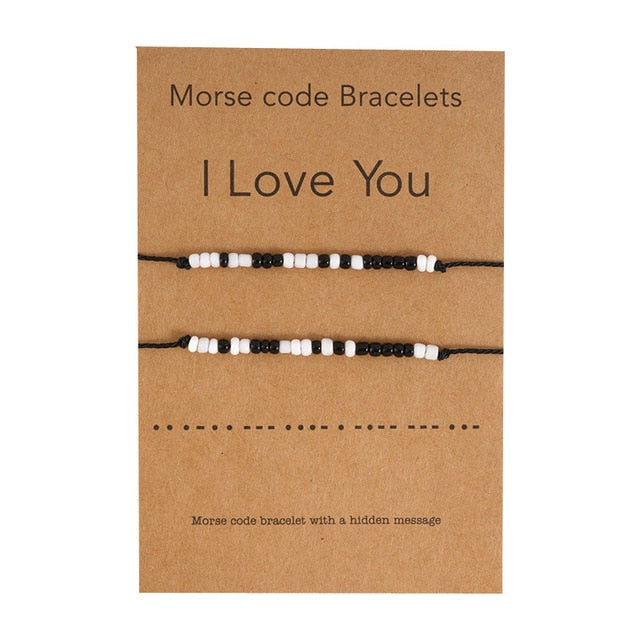 A Pair of Friendship Charm Bracelets for loved ones and couples