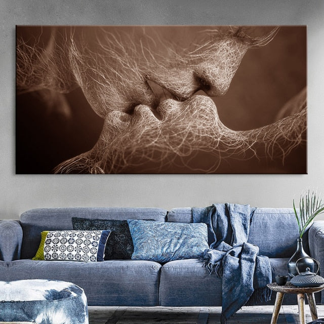 Love Kiss Canvas