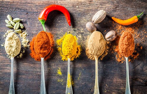 Canvas Prints - Vegetable, Grains and Spices
